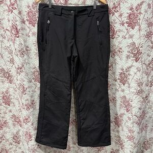 Vertical 9 Women’s Black Insulated Snow Ski Pants Size L